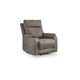Ashley Mead Power Recliner Chair | Heat and Massage | 35’’ Gray Faux Leather BM328217
