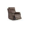 Ashley Mead Power Recliner Chair | Heat | Massage | 35’’ Brown Faux Leather BM328218