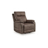 Ashley Mead Power Recliner Chair | Heat | Massage | 35’’ Brown Faux Leather BM328218