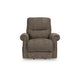 Ashley Auro Power Lift Recliner Chair | Heat Massage | Taupe Brown Polyester BM328227