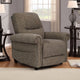Ashley Auro Power Lift Recliner Chair | Heat Massage | Taupe Brown Polyester