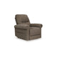 Ashley Auro Power Lift Recliner Chair | Heat Massage | Taupe Brown Polyester BM328227