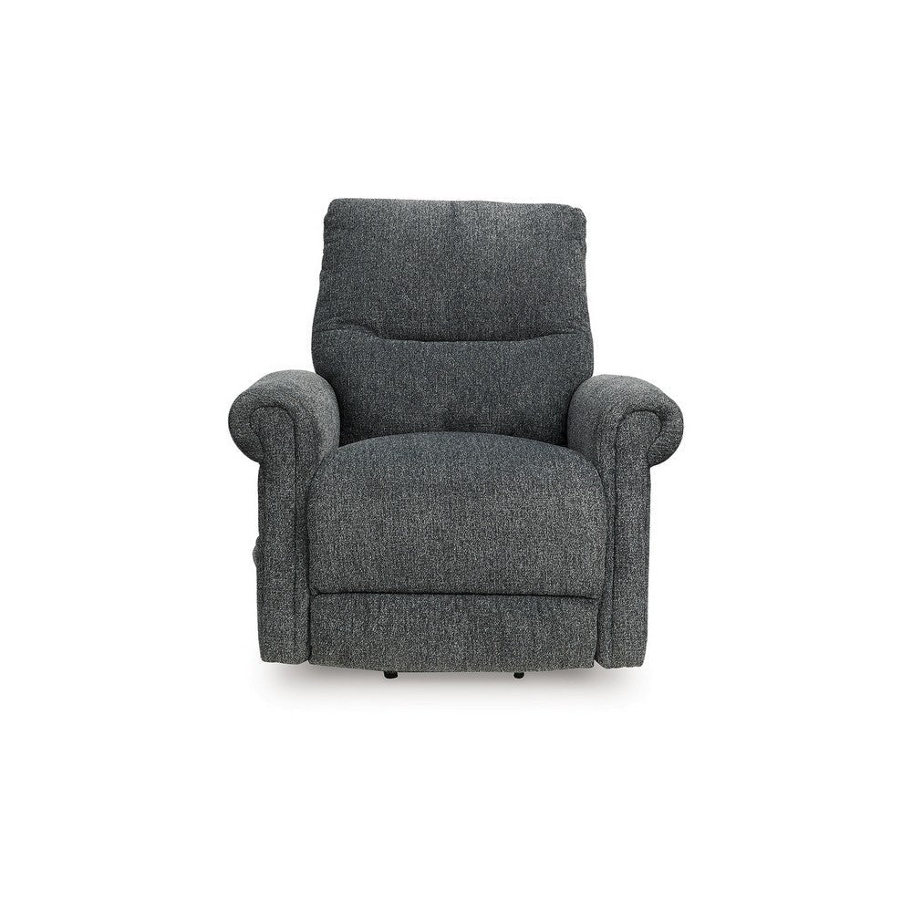 Ashley Auro Power Lift Recliner Chair | Heat | Massage | 39’’ | Gray Polyester BM328228