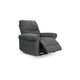 Ashley Auro Power Lift Recliner Chair | Heat | Massage | 39’’ | Gray Polyester BM328228