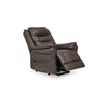 Ashley Otim Power Lift Recliner Chair | 35’’ Heat Massage | Brown Faux Leather BM328229