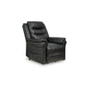 Ashley Otim Power Lift Recliner Chair | 35’’ | Heat Massage Black Faux Leather BM328230