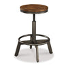 Ashley Jin Swivel Counter Height Stool Set of 2 | Dining Adjustable | Brown BM328254