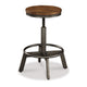 Ashley Jin Swivel Counter Height Stool Set of 2 | Dining Adjustable | Brown BM328254