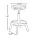 Ashley Jin Swivel Counter Height Stool Set of 2 | Dining Adjustable | Brown BM328254