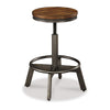 Ashley Jin Swivel Counter Height Stool Set of 2 | Dining Adjustable | Brown BM328254