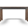Ashley Jin Counter Height 72’’ Long Slim Table | Distressed Brown Wood BM328255