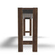 Ashley Jin Counter Height 72’’ Long Slim Table | Distressed Brown Wood BM328255