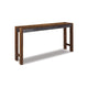 Ashley Jin Counter Height 72" Long Slim Table | Distressed Brown Wood