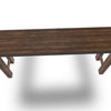 Ashley Jin Counter Height 72’’ Long Slim Table | Distressed Brown Wood BM328255
