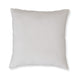 Ashley Mony Square Accent Throw Pillow | 20’’ Orange Dots over White Cotton BM328269