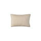 Ashley 14 x 20 Lumbar Accent Throw Pillow | Ribbed Tan Brown Cotton Polyfill BM328271