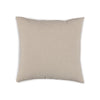 Ashley Square Accent Throw Pillow | 20’’ | Striped Cotton | White | Tan Brown BM328272