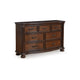 Ashley Laon Wide Dresser | 7 Drawer | 60’’ | Solid Cherry Brown Hardwood BM328273