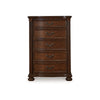 Ashley Laon Tall Dresser Chest | 5 Drawer Cherry Brown Solid Hardwood | 51’’ BM328274