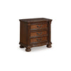Ashley Laon Nightstand | 3 Drawer | Bronze | 29’’ Cherry Brown Solid Hardwood BM328275