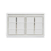 Ashley Canaal Wide Dresser | 6 Drawer | White Solid Wood | 64’’ | LED Light BM328282