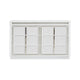 Ashley Canaal Wide Dresser | 6 Drawer | White Solid Wood | 64’’ | LED Light BM328282