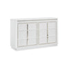Ashley Canaal Wide Dresser | 6 Drawer | White Solid Wood | 64" | LED Light