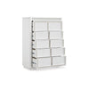 Ashley Canaal Tall Dresser Chest | 5 Drawer | White Finish 58’’ | LED Light BM328283