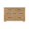 Ashley Dani Wide Dresser | 7 Drawer | Rustic Brown Solid Hardwood | 66’’ BM328285