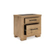 Ashley Dani Nightstand with 2 Drawers | 29’’ | Rustic Brown Solid Hardwood BM328287