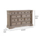 Ashley Blaie Wide Dresser | 10 Drawer | 68’’ Taupe Brown Solid Hardwood BM328288