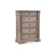 Ashley Blaie Tall Dresser Chest | 5 Drawer | 68" Taupe Brown Solid Hardwood