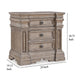 Ashley Blaie Nightstand | 3 Drawer | 29’’ | Taupe Brown Solid Hardwood Finish BM328290