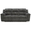 Ashley Briar Manual Reclining Sofa Dark Gray Polyester | Metal Frame | 91’’ BM328310