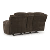 Ashley Briar Manual Double Reclining Loveseat | Brown Polyester | 80’’ BM328314