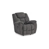 Ashley Dane Manual Rocker Recliner Chair | Gray Polyester | Pillow Top Arms BM328315
