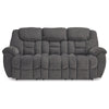 Ashley Dane Manual Reclining Sofa | Gray Polyester | Pillow Top Arms | 87’’ BM328316