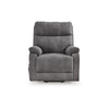 Ashley Corbin Power Lift Recliner Chair | Gray Faux Leather | Pillow Top Arms BM328330