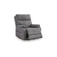 Ashley Corbin Power Lift Recliner Chair | Gray Faux Leather | Pillow Top Arms BM328330