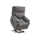 Ashley Corbin Power Lift Recliner Chair | Gray Faux Leather | Pillow Top Arms BM328330