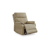 Ashley Corbin Power Lift Recliner Chair | Sand Faux Leather | Pillow Top Arms BM328331