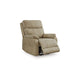 Ashley Corbin Power Lift Recliner Chair | Sand Faux Leather | Pillow Top Arms BM328331