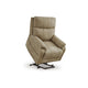 Ashley Corbin Power Lift Recliner Chair | Sand Faux Leather | Pillow Top Arms BM328331