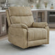 Ashley Corbin Power Lift Recliner Chair | Sand Faux Leather | Pillow Top Arms