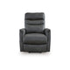 Ashley Barrett Power Lift Recliner Chair | Dark Gray Faux Leather Pillow Back BM328343