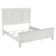 Lila California King Bed, Picture Frame Headboard, Farmhouse White
