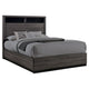 Zo 4 Piece Bedroom Set | King Size | Gray Black 2 Tone BM328607