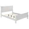 Nim 4pc Full Size Bedroom Set Dresser Modern White Sleigh Headboard
