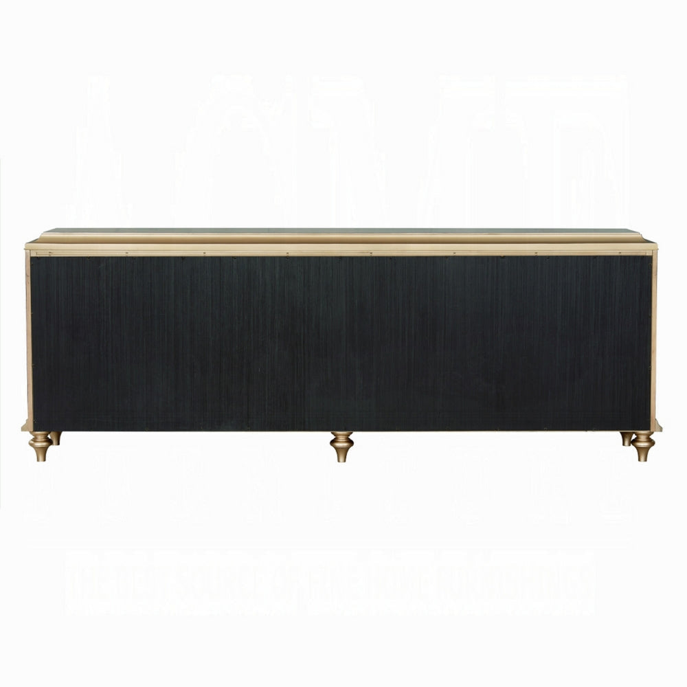 Lomi Sideboard Console 2 Double Door Cabinets Oversized Round Handles BM328826