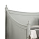 Kiki Twin Size Daybed 4 Poster Design Modern Light Gray Finish BM328905